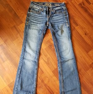 Buckle Black bootcut jeans